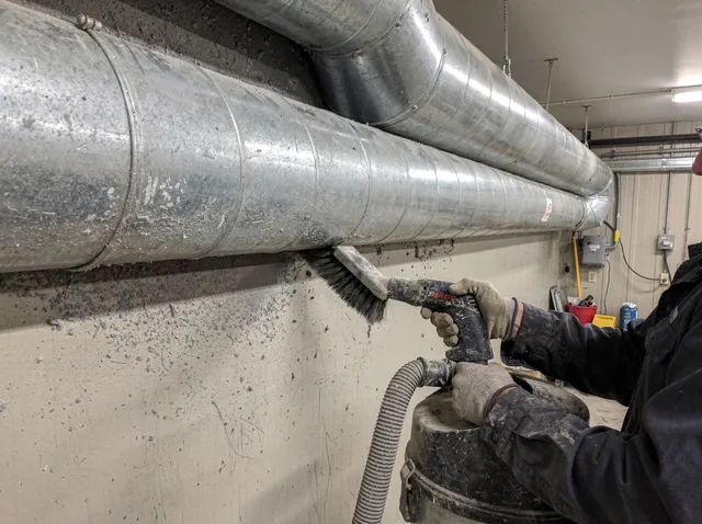 Industrial Dryer Vent Cleaning in Heath