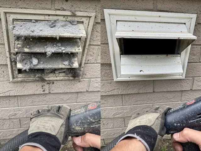 Professional dryer exhaust vent cleaning by Heath Dryer Vent Cleaning in Heath