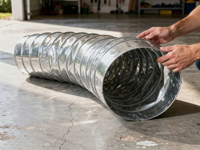 Heath Dryer Vent Cleaning specialist using advanced equipment for thorough duct cleaning in Heath