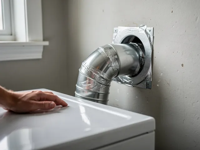 Heath Dryer Vent Cleaning expert performing professional dryer vent repair and installation in Heath