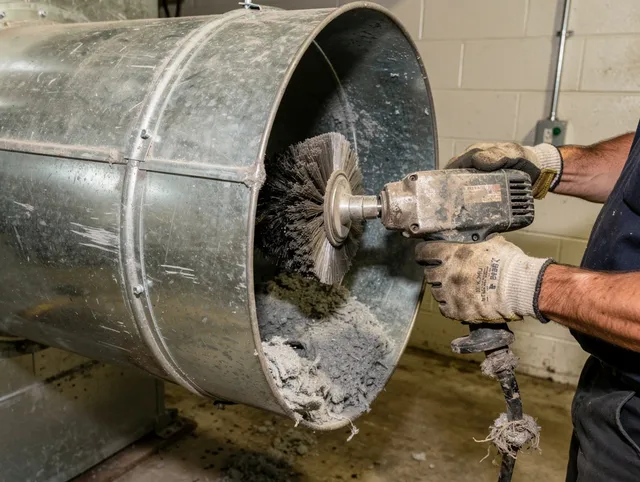 Industrial-grade dryer vent cleaning by Heath Dryer Vent Cleaning in Heath